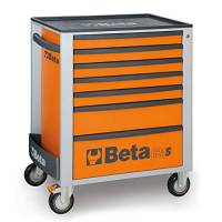 Beta C24S/7-O Cassettiera per Attrezzi Portatile con 7 Cassetti - Arancione