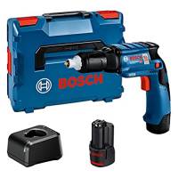 Bosch Professional 12V System Avvitatore per cartongesso a batteria GTB 12V-11 (incl. 2 batterie GBA 12V 2.0Ah, caricabatteria GAL 12V-20, 1 inserto cacciative (bit) PH 2, in L-BOXX 102)