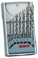 Bosch Professional 7 pezzi CYL-3 punte da calcestruzzo Set (per calcestruzzo, Ø 4/5/6/6/7/8/10 mm, accessorio perforatrice a percussione)